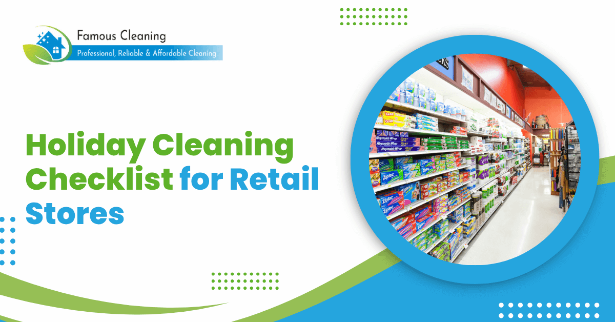 Cleaning Checklist for Retail Stores