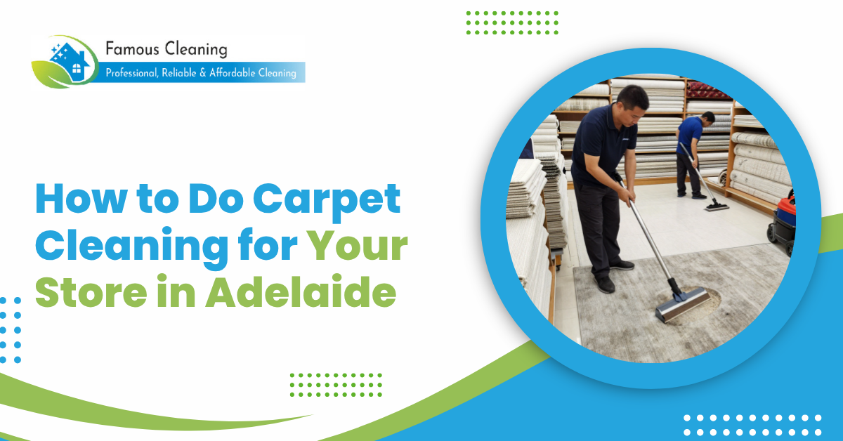 How to Do Carpet Cleaning for Your Store in Adelaide