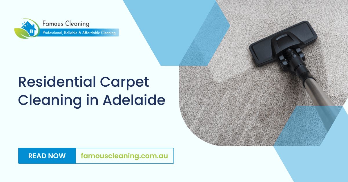 Residential Carpet Cleaning in Adelaide